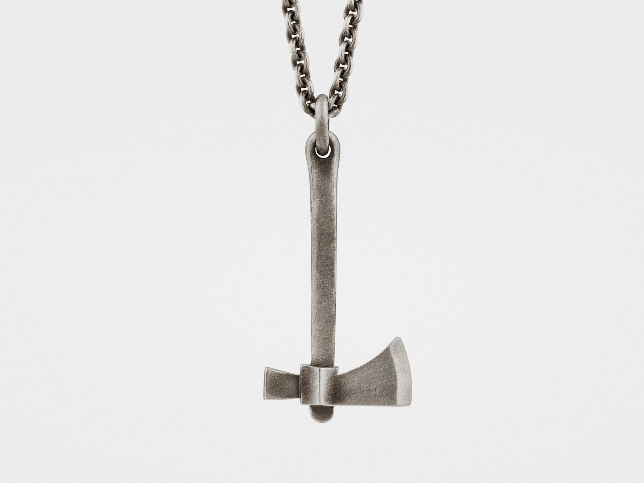 Colgante Tomahawk en plata